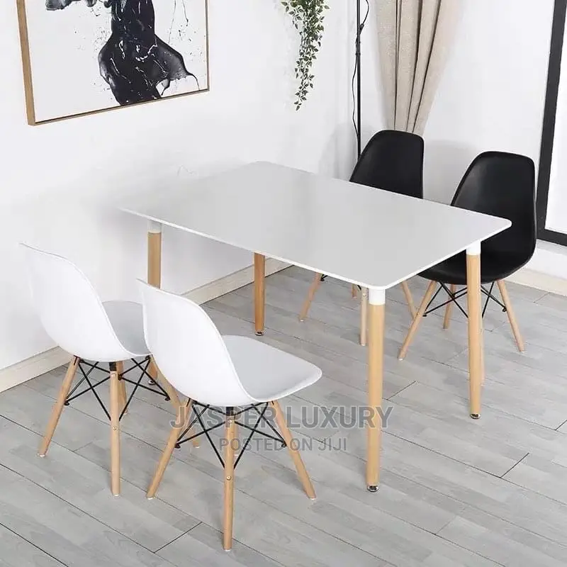 4 Sets of Chairs and Table