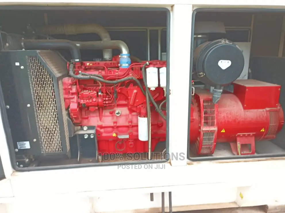 150KVA Perkins Sound Proof Generator for Sale. 500hrs Run