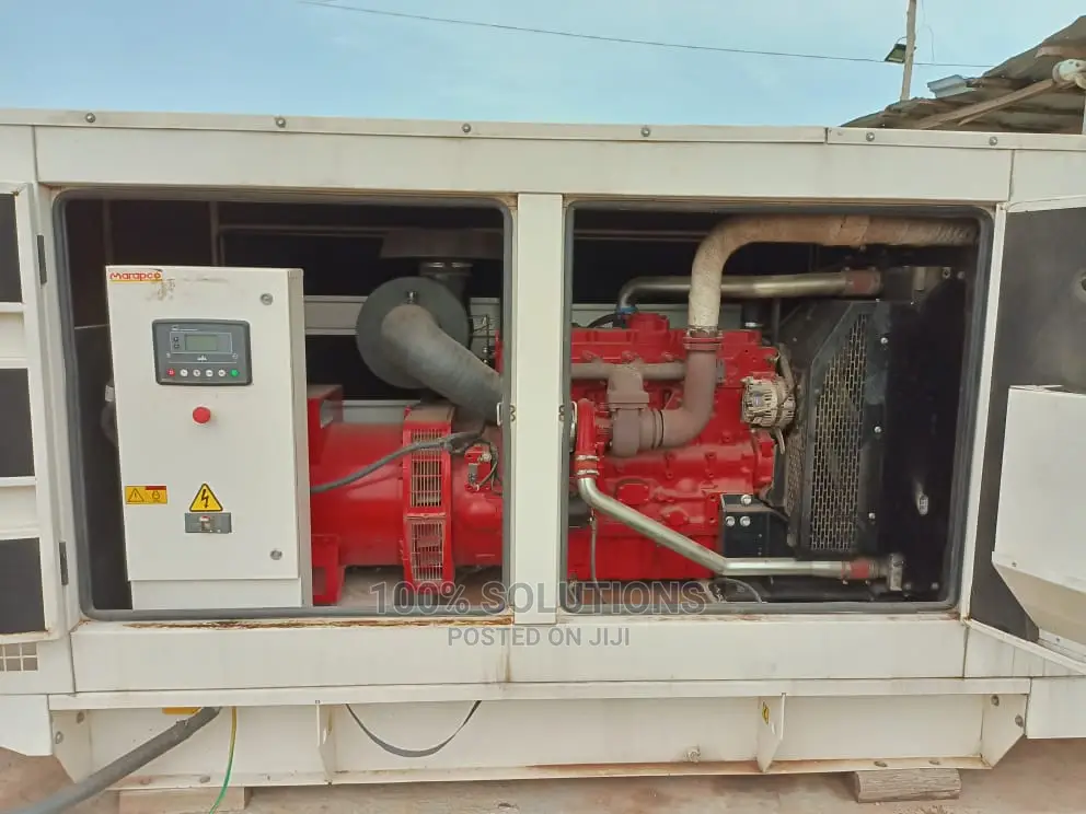 150KVA Perkins Sound Proof Generator for Sale. 500hrs Run