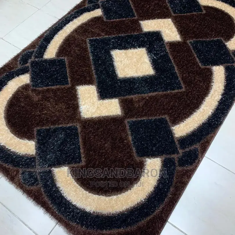 5x7fts Multicolor Pattern Shaggy Turkish Center Rug