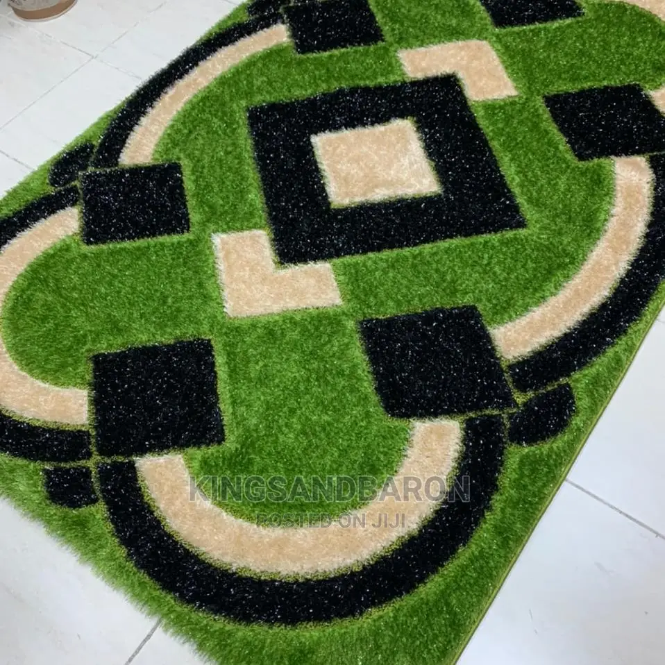 5x7fts Multicolor Pattern Shaggy Turkish Center Rug