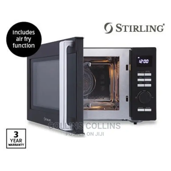 Stirling 30L Microwave Oven With Air Fry Function