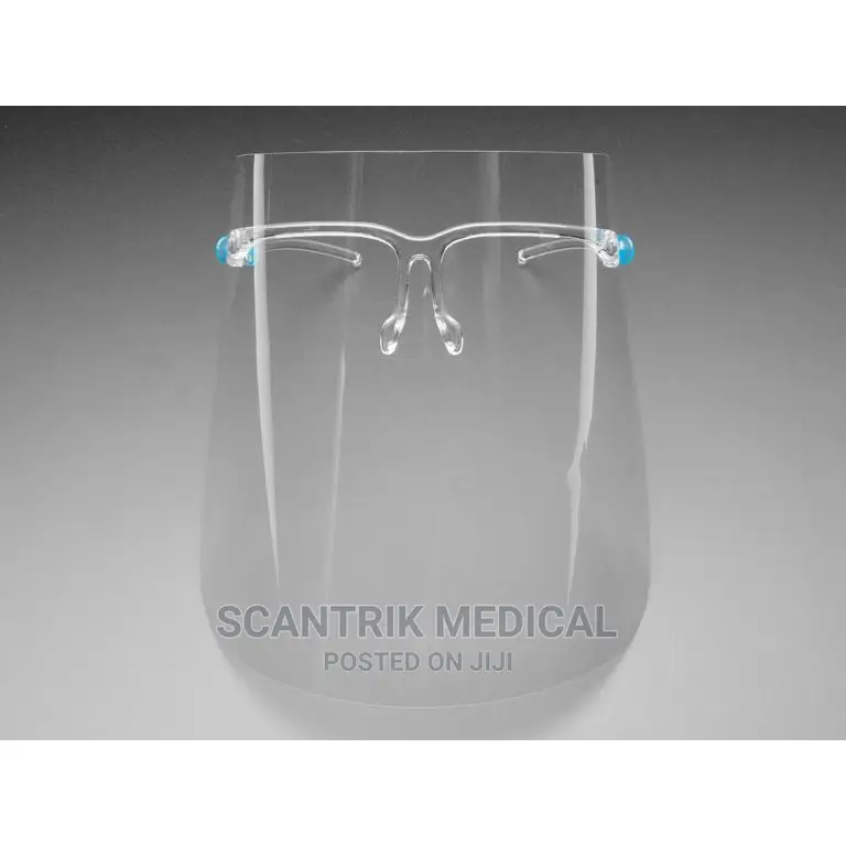 Portable Medical Face Shield With Glasses Frame