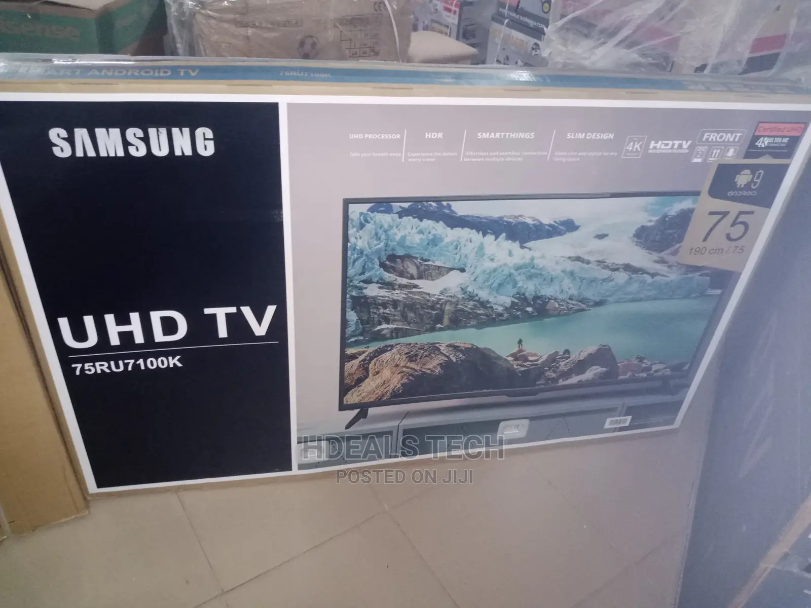 SAMSUNG Smart Tv 75 Inches Uhd Real 4k