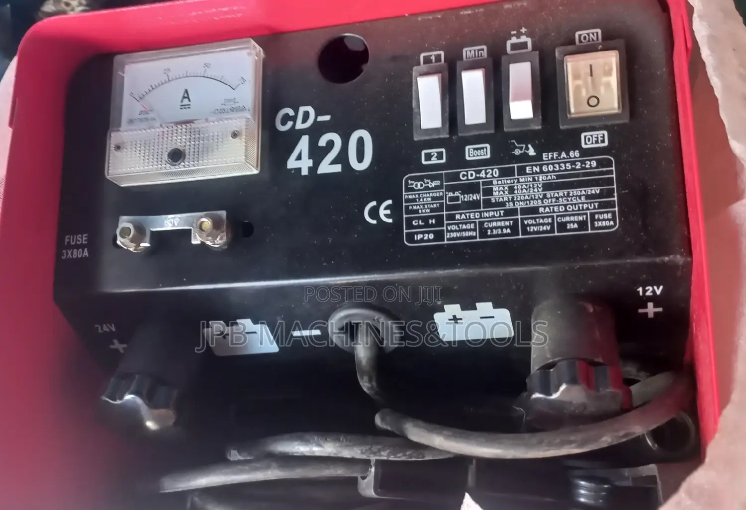 Battery Charger 12-24 Voits