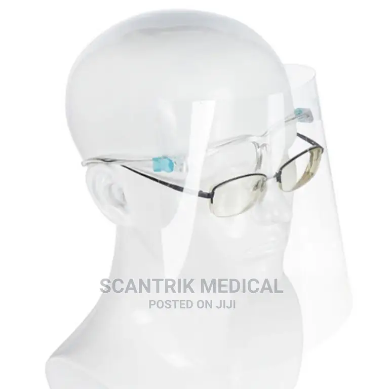 Face Shield With Glasses Transparent Anti-Fog Full Face