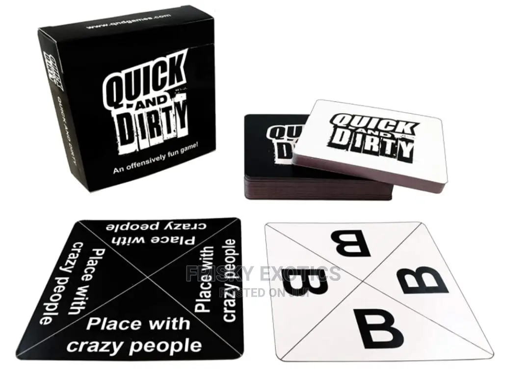 The Quick and Dirty Card Games