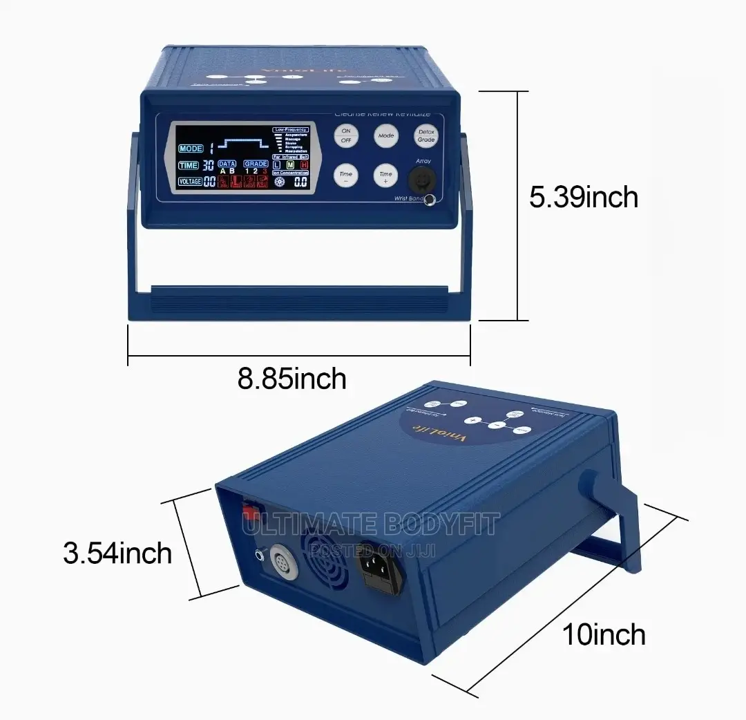 Brand New LCD Screen Lonic Detox Spa Machine With Bowl