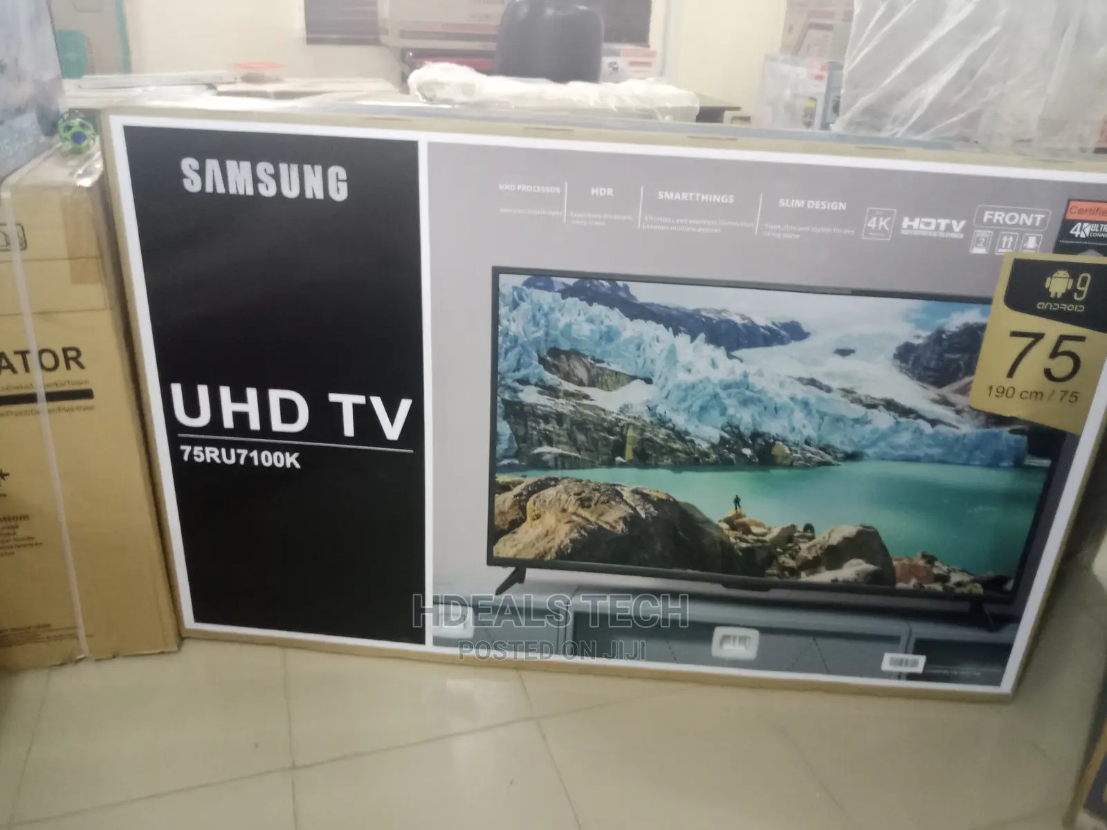SAMSUNG 75 Smart Tv With Ultra High Definition
