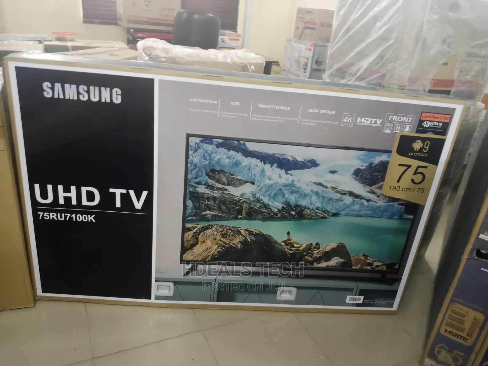 SAMSUNG 75" Smart Tv With Ultra High Definition Real 4k