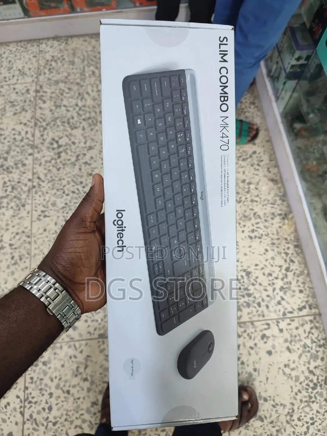 Logitech Slim Combo Mk470 Wireless Keyboard and Mouse