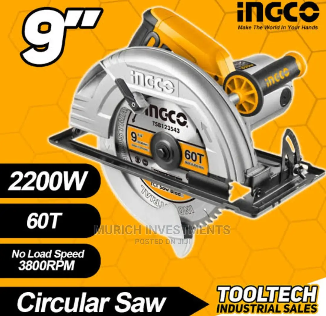 INGCO Industrial 2200W 9" Circular Saw (CS23582)