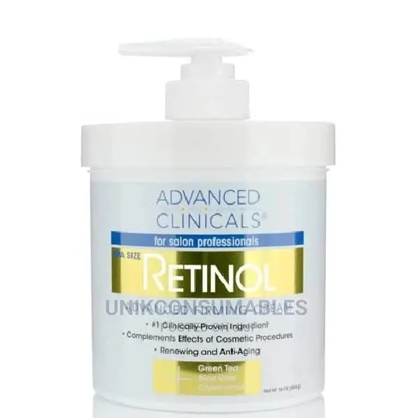 Advanced Clinicals Retinol Firming Cream- 16 Oz