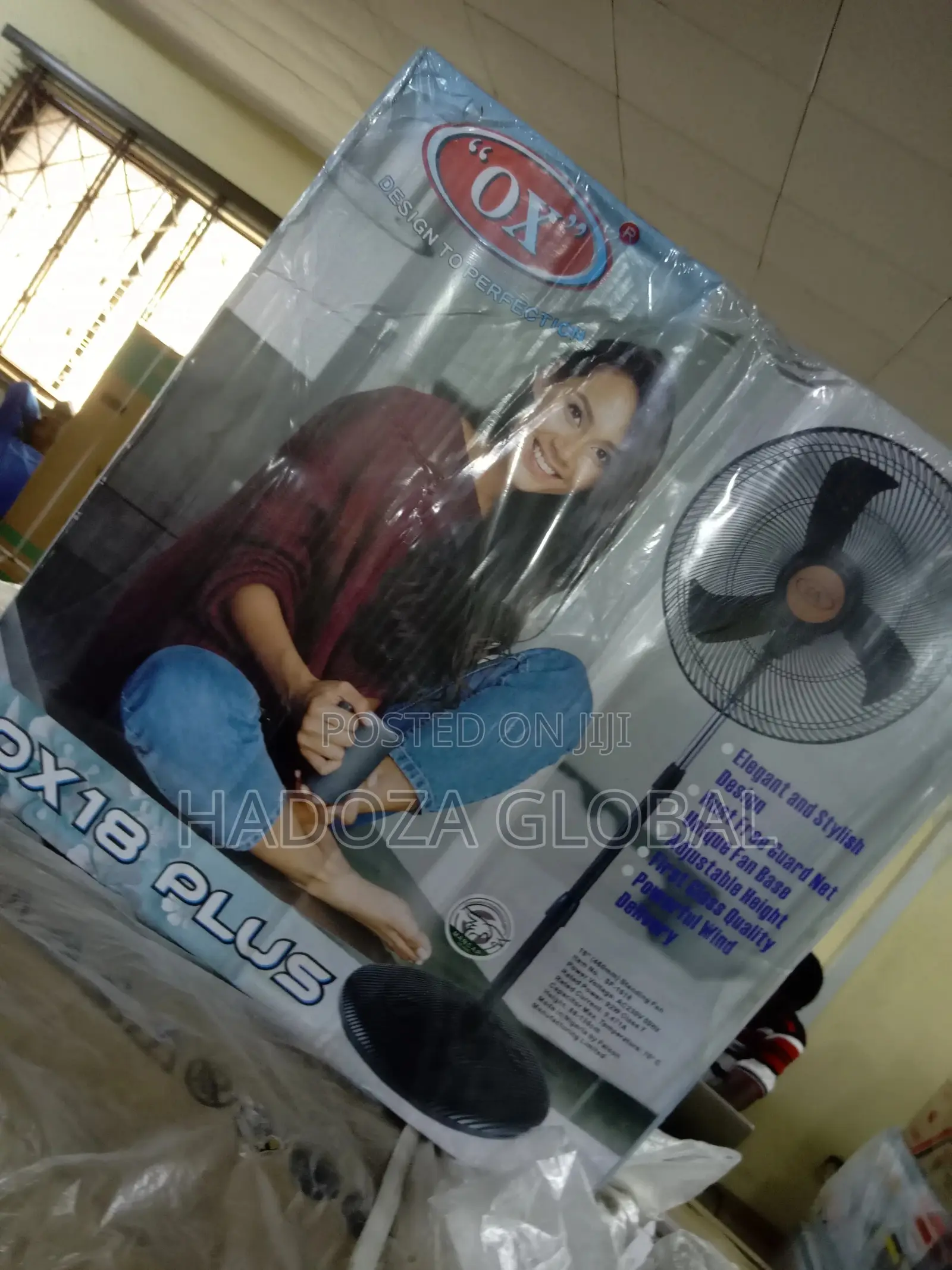 Brand New OX Standing Fan 18'' Inch Non Rechargeable