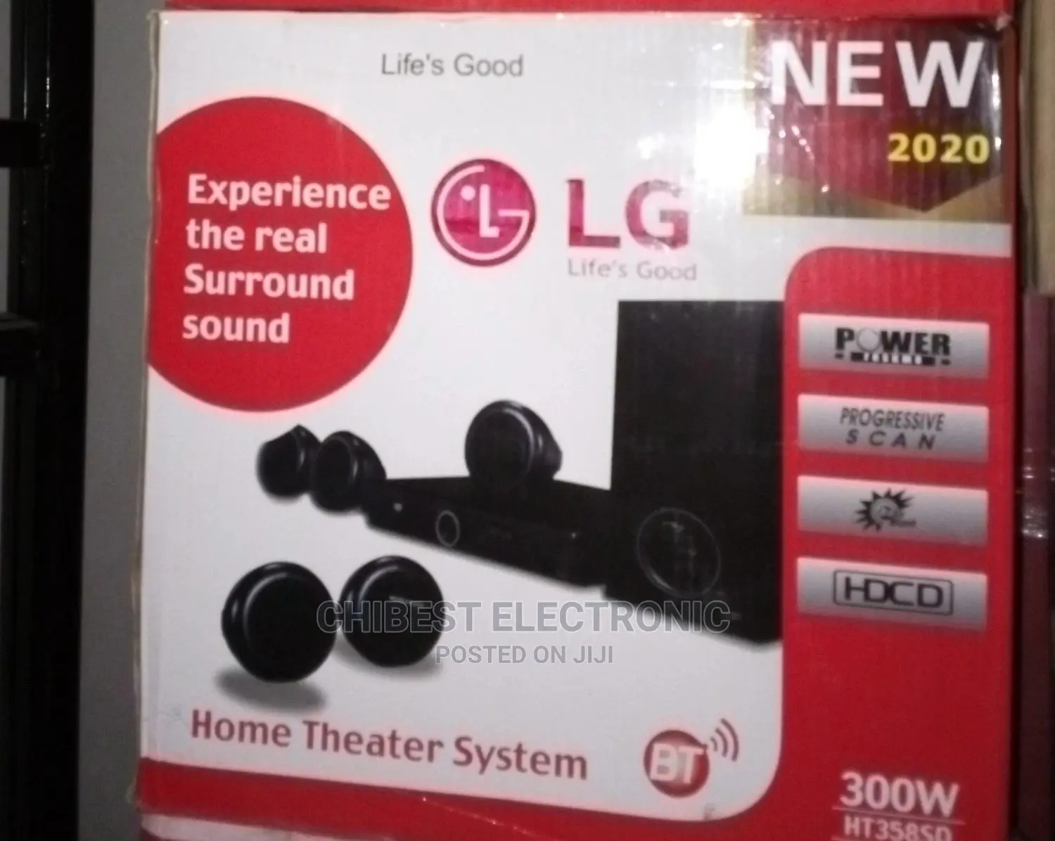 LG Home Theater System With Bluetooth Connection