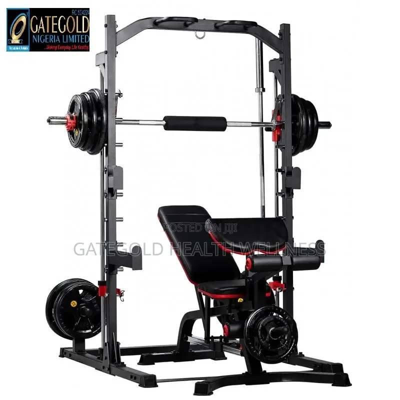 Ms6101/Ms6102 Smith Machine With Utility Bench + 40kg Weight