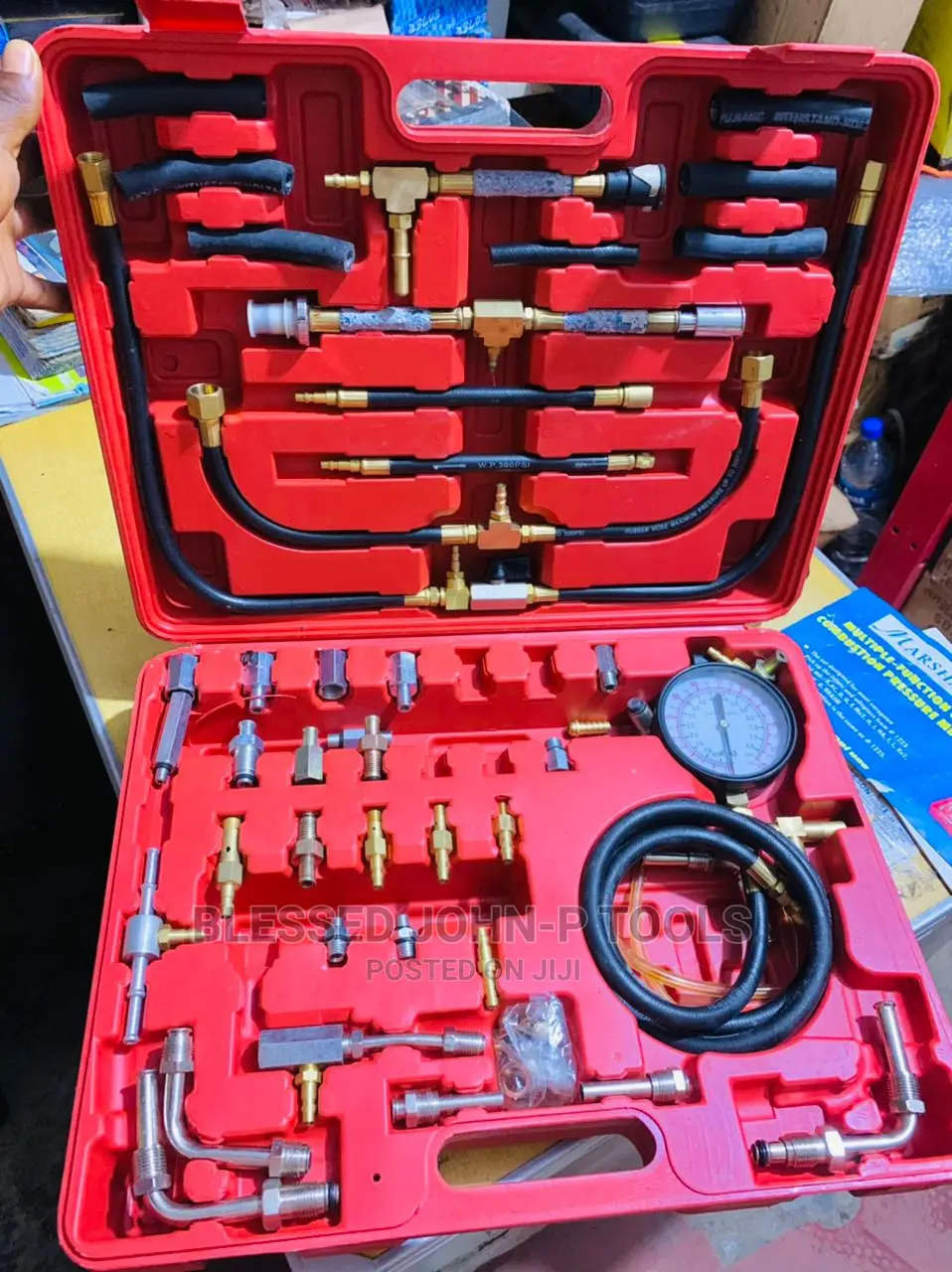 Multiple Function Oil Combustion Pressure Meter