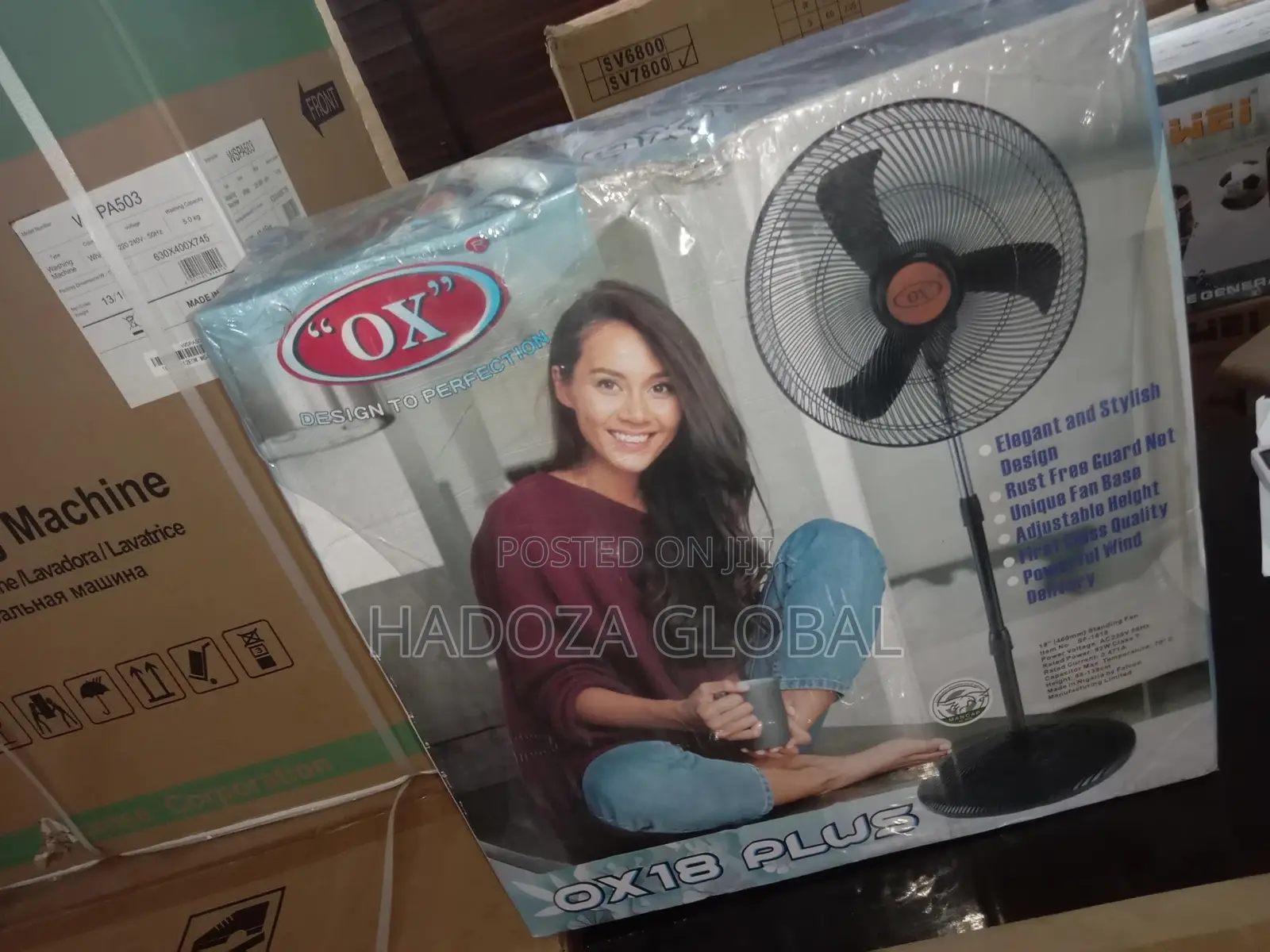 18'' Inch Standing Fan Non Rechargeable Fan