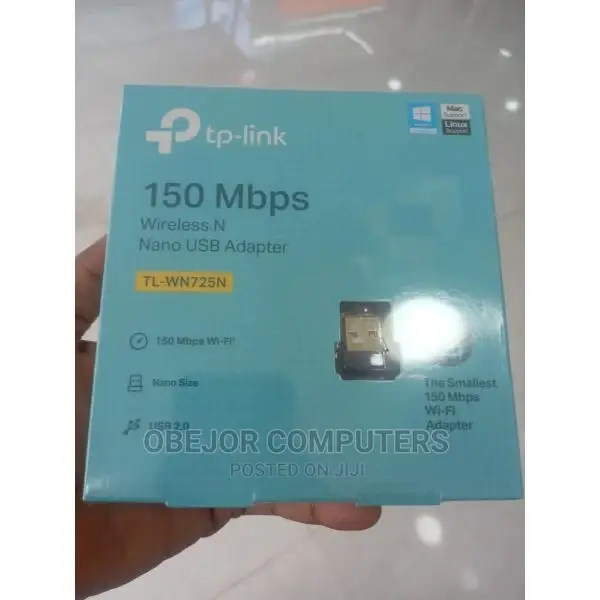 Tp-link Tl-wn725n 150 Mbps Wireless Nano Usb Adapter