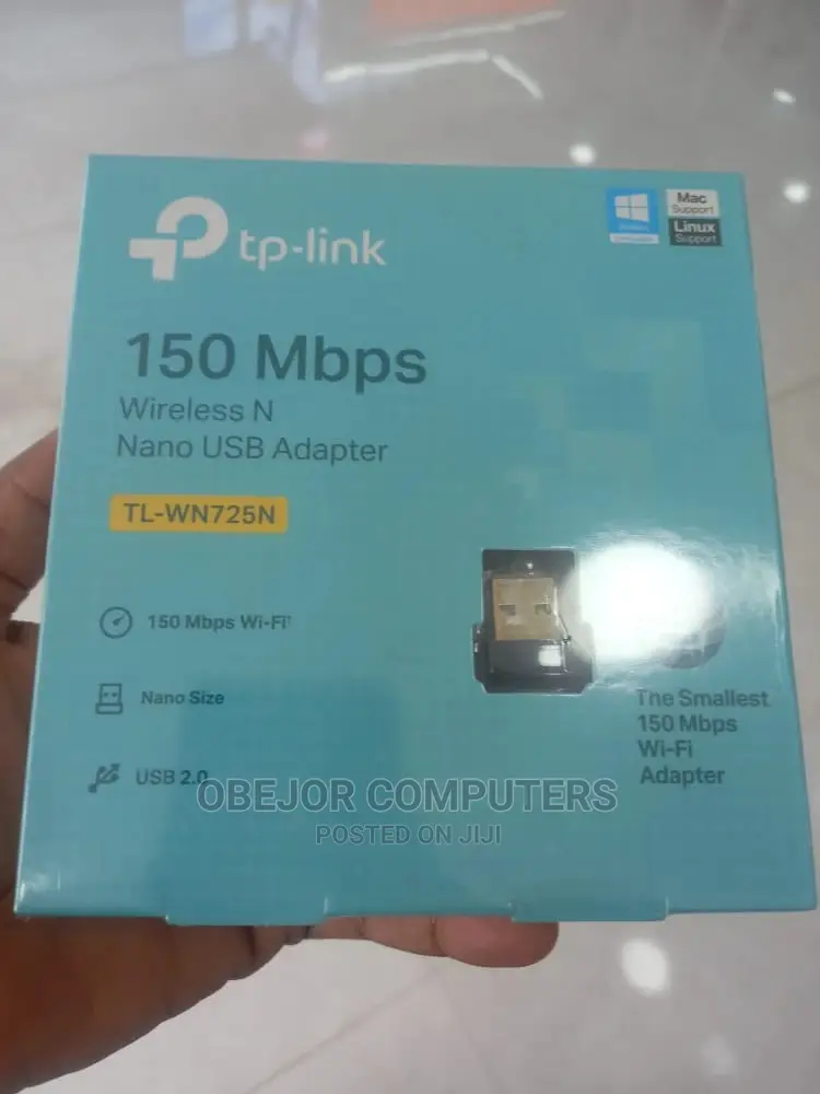 Tp-link Tl-wn725n 150 Mbps Wireless Nano Usb Adapter