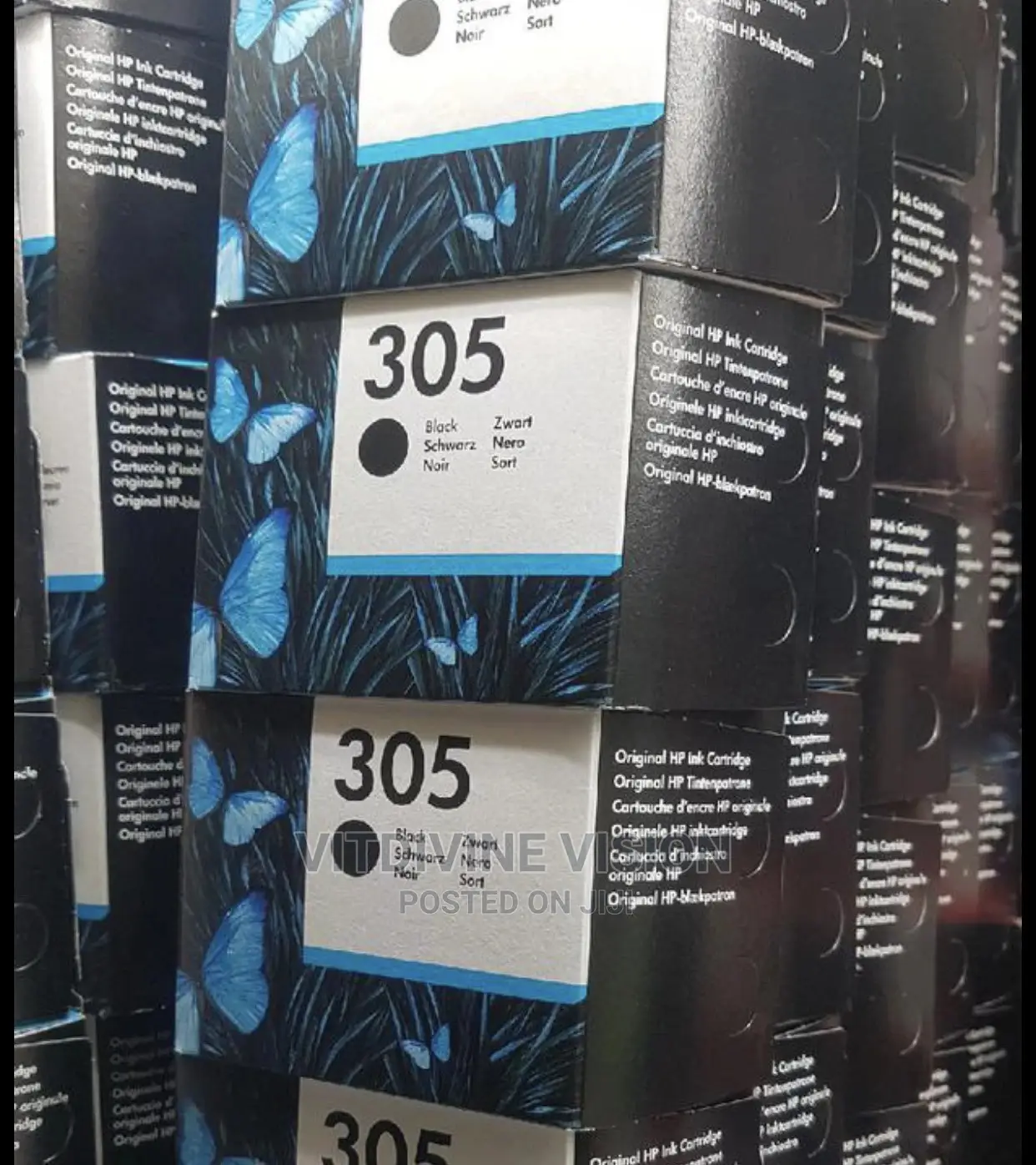 Hp 305 Black Ink/Desk Jet 2710,2720,2700,2300,4120 Series