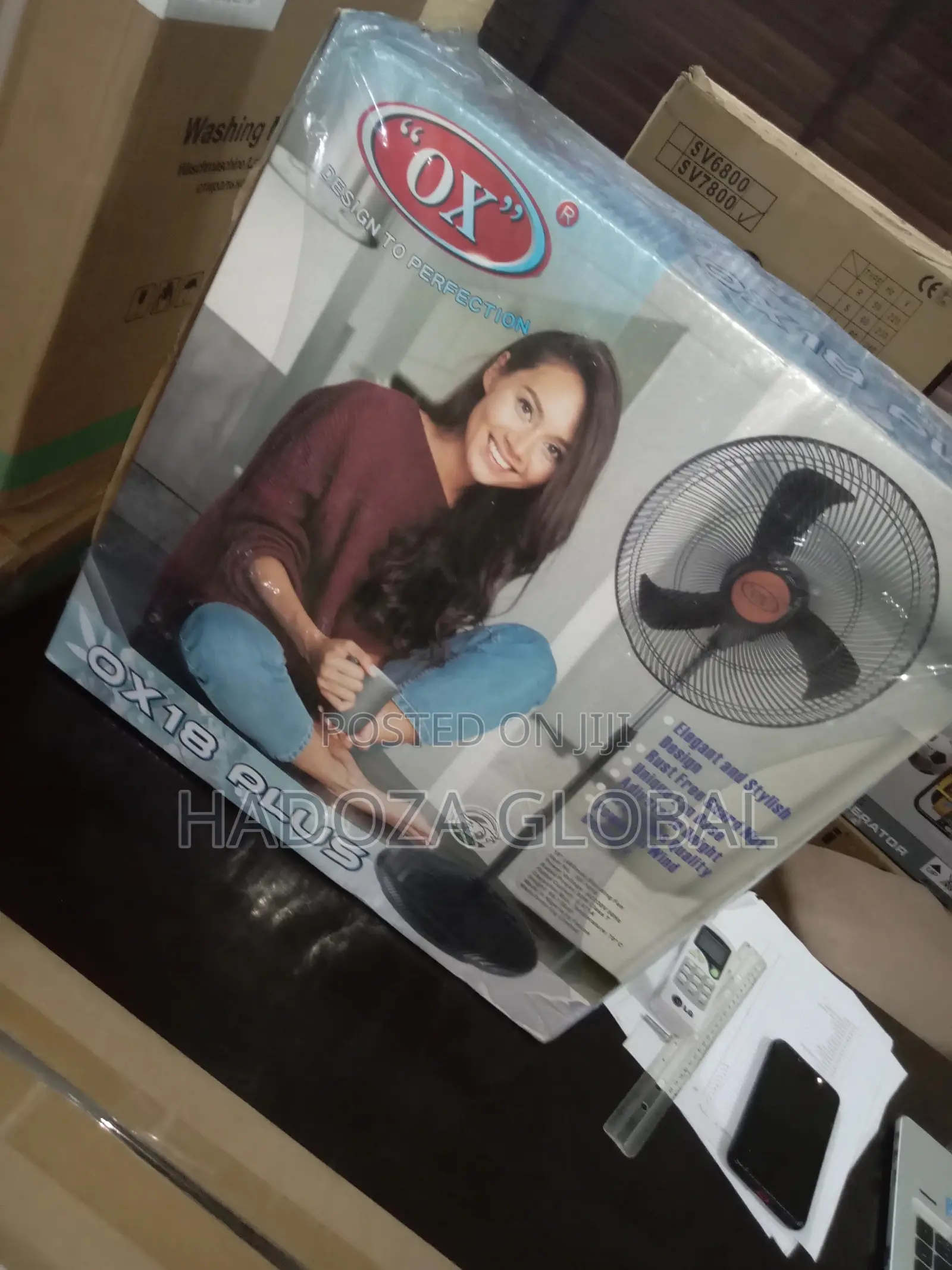 OX Standing Non Rechargeable Fan