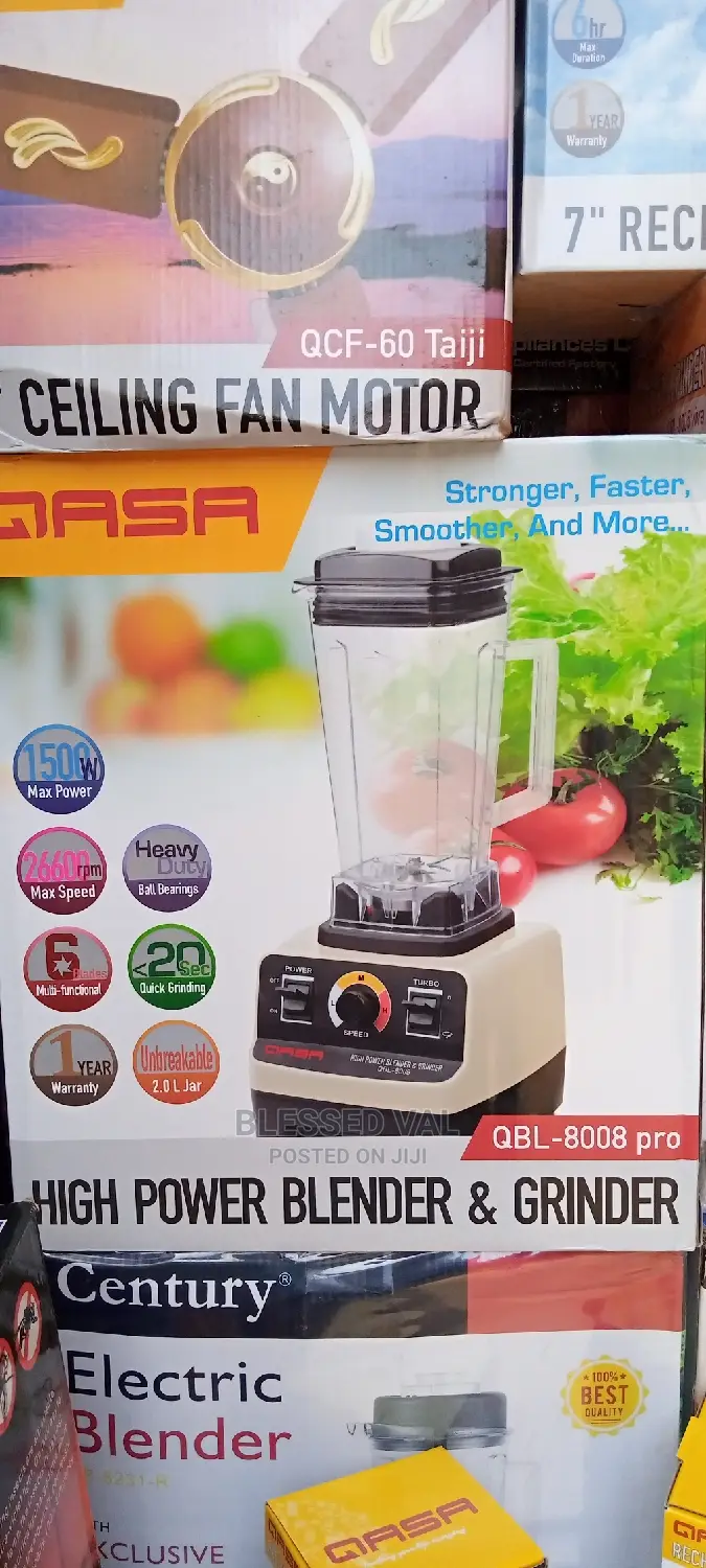 QASA High Power Blender and Grinder