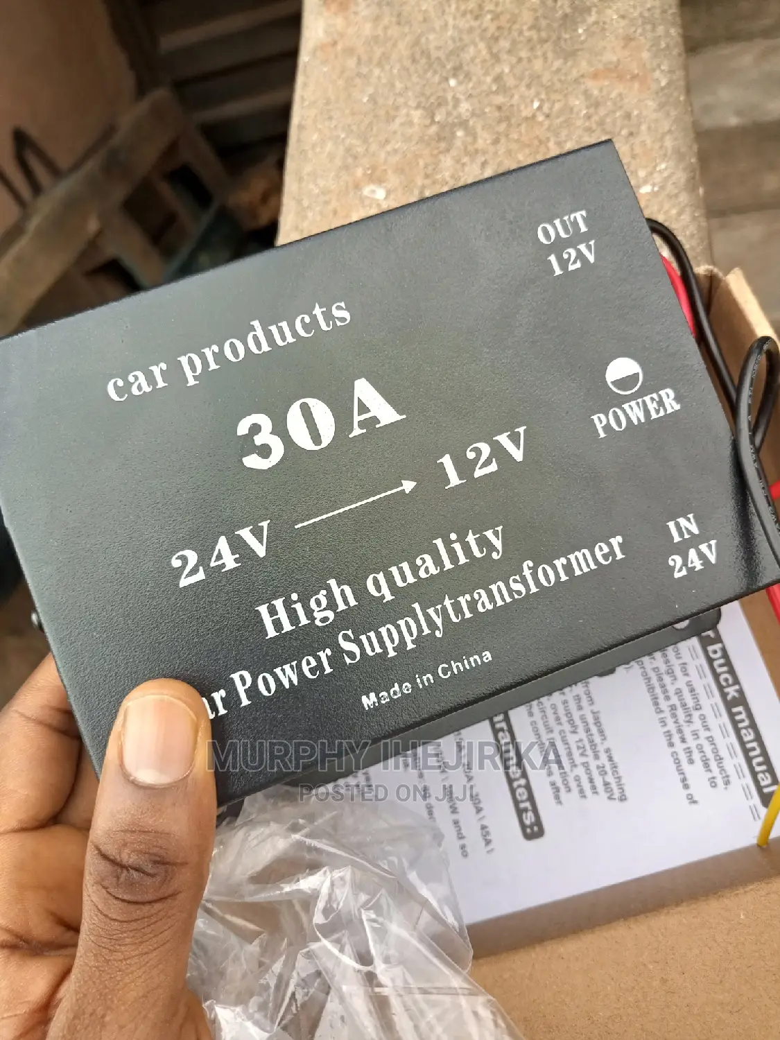 DC to DC Converter 24V - 12V 30A