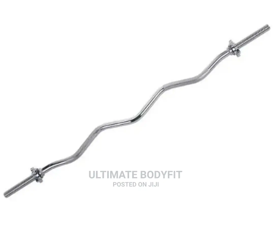 Brand New Zigzag Curve Curling Barbel
