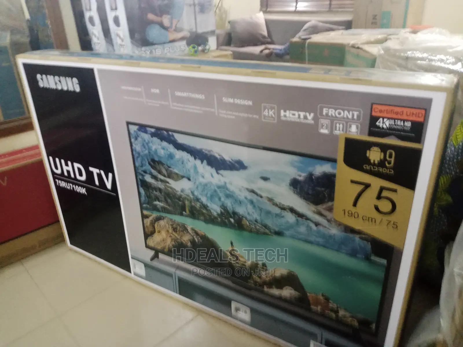 SAMSUNG Ultra High Definition Real 4K, Netflix Smart TV 75"