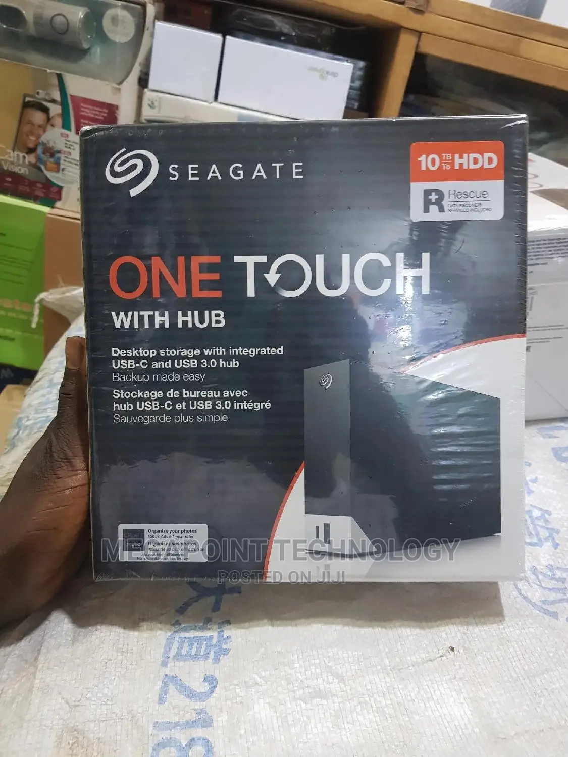 Seagate One Touch 10tb External HDD