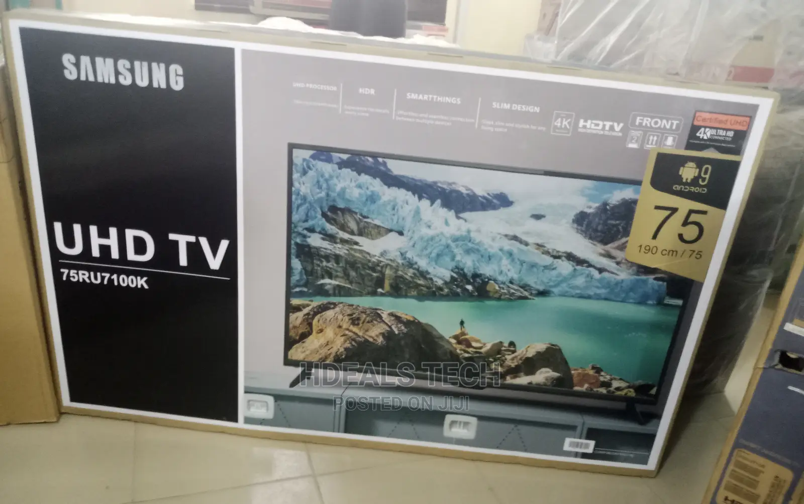 Samsung 75 Smart Internet Enabled Television With Netflix