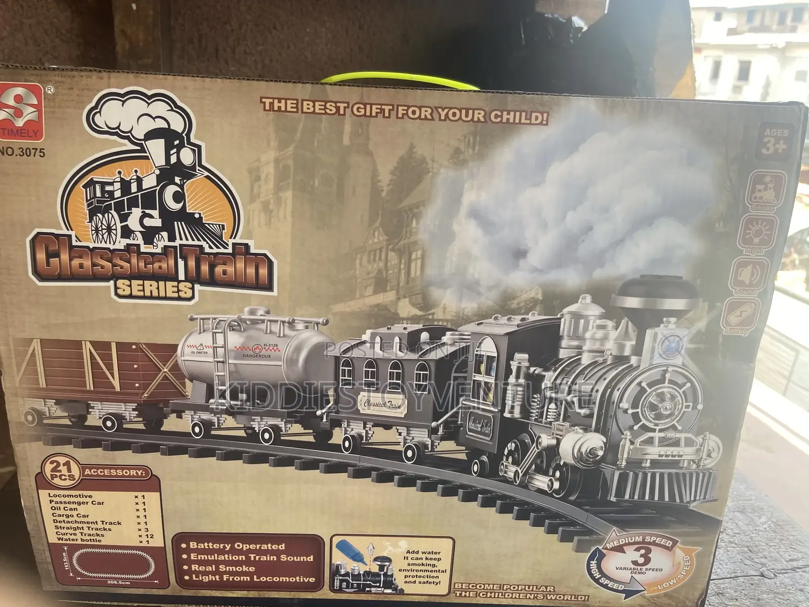 Classic Train Set for Kids