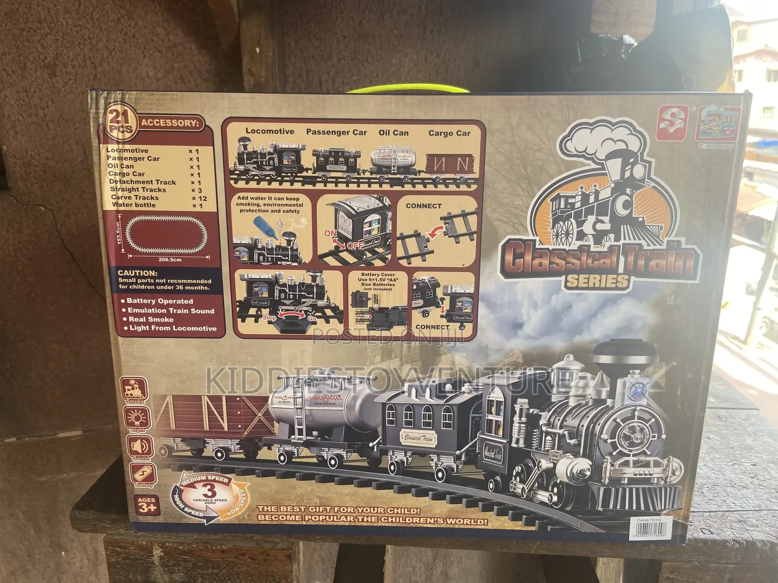 Classic Train Set for Kids