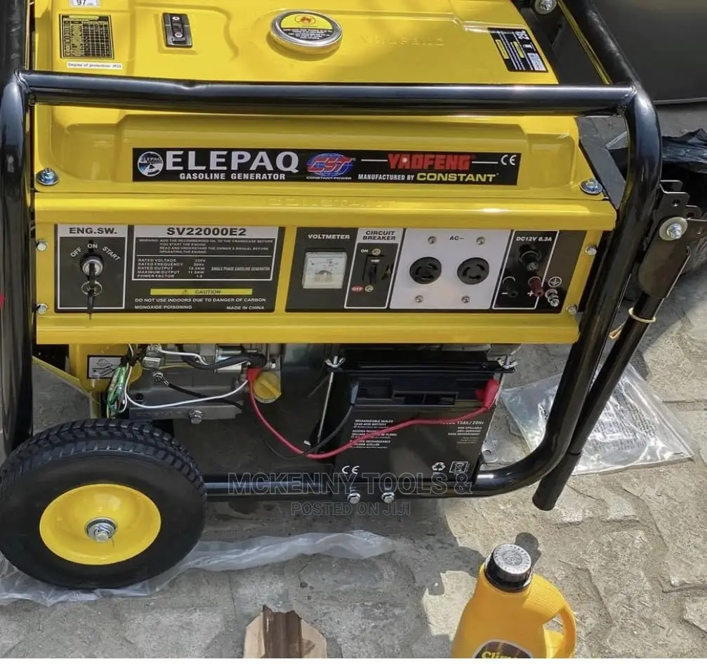 ELEPAQ 5.5 Kva Constant Automatic Generator 100% Copper