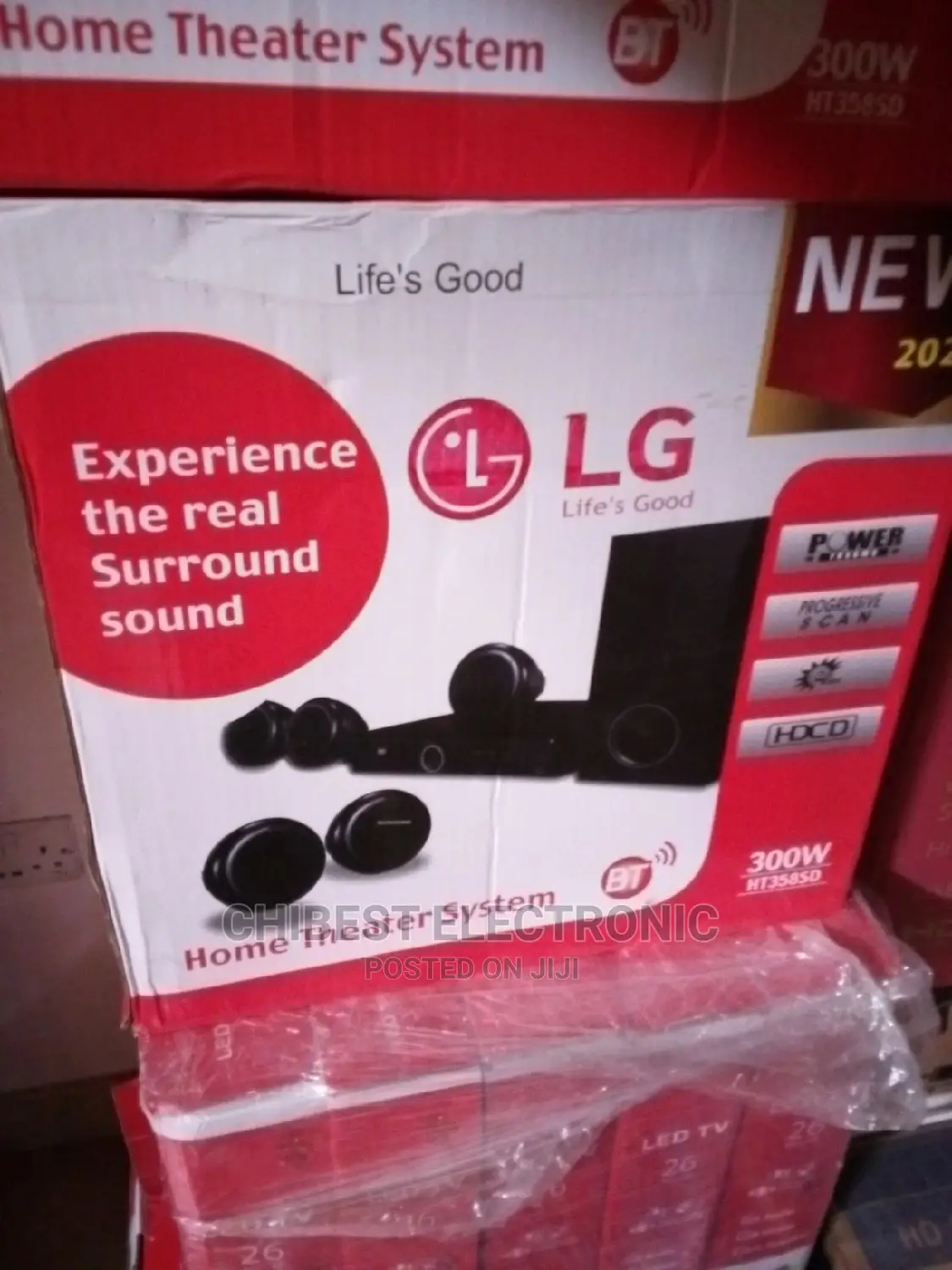 LG Home Theater System With Deep Sound Two Years Warranty