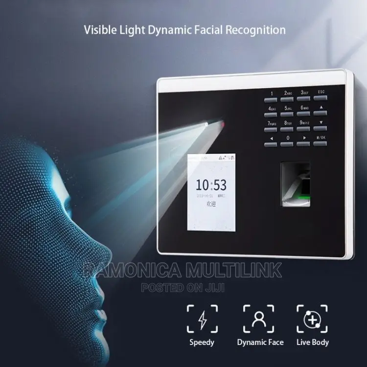Zkteco Xface100 Wifi Facial Recognition Time Attendance
