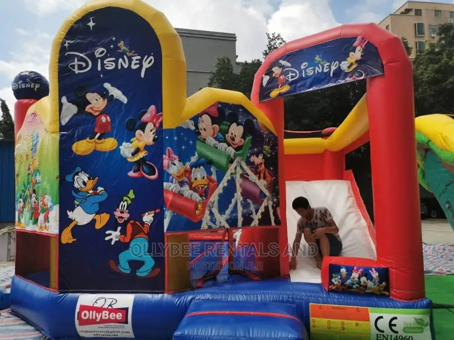 Brand New Disney Themed Bouncy Castle