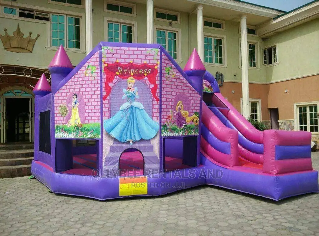 Princess Themed Combo Bouncy Castle