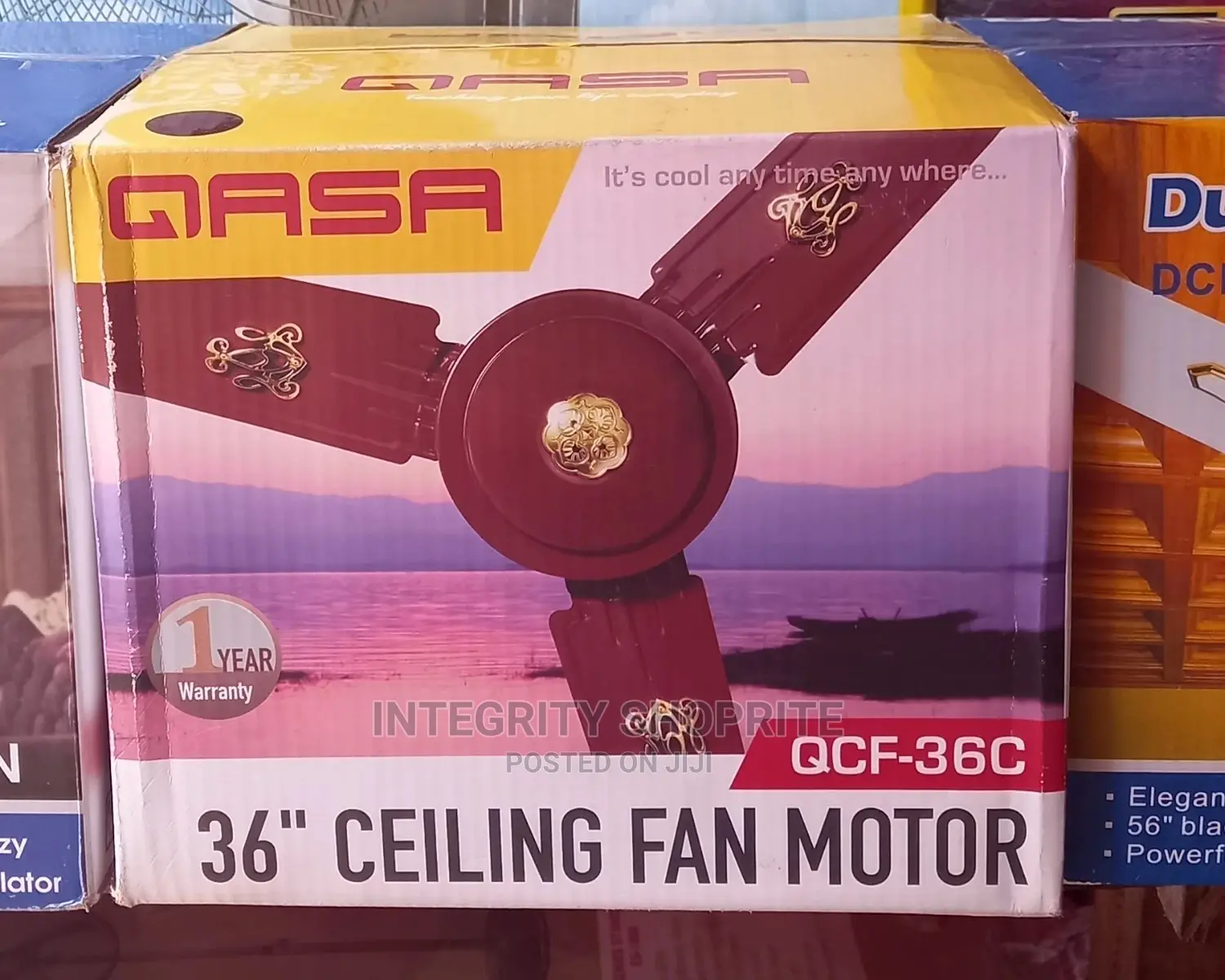 Qasa 36 Inches Ceiling Fan