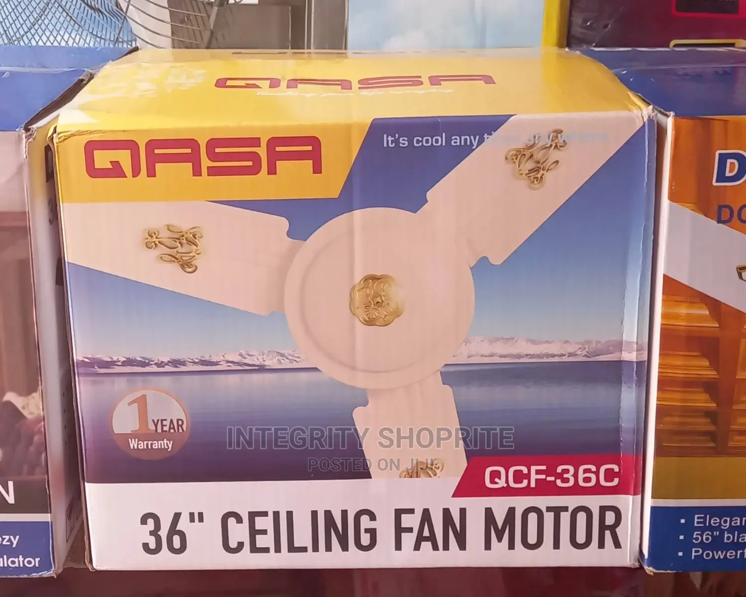 Qasa 36 Inches Ceiling Fan