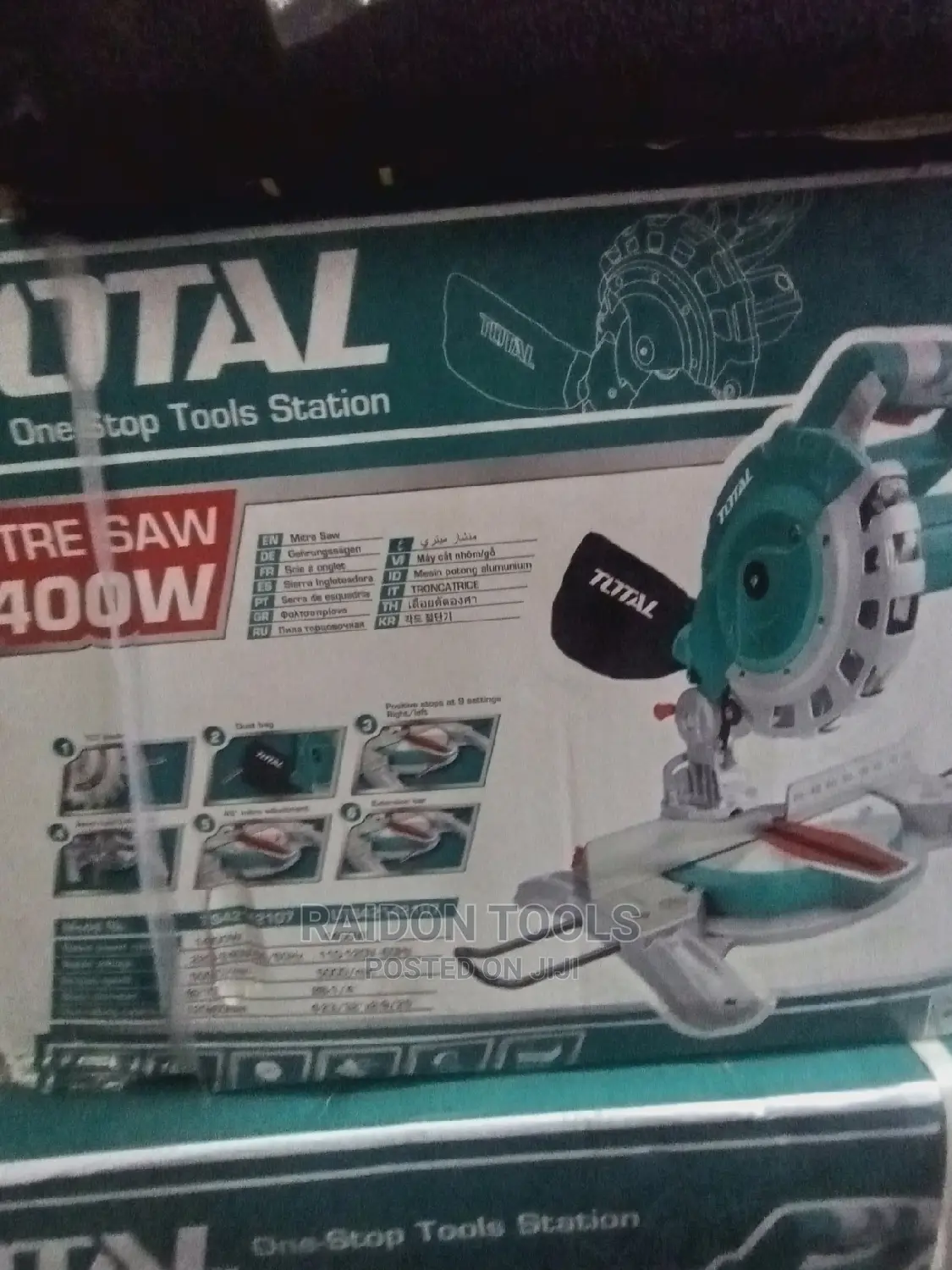 Tatal Mital Saw Machine 8"/1400w