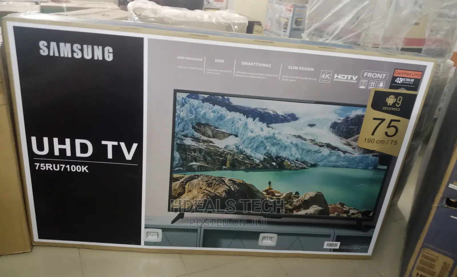 SAMSUNG 75 Inches Smart With Netflix, Youtube, 4k
