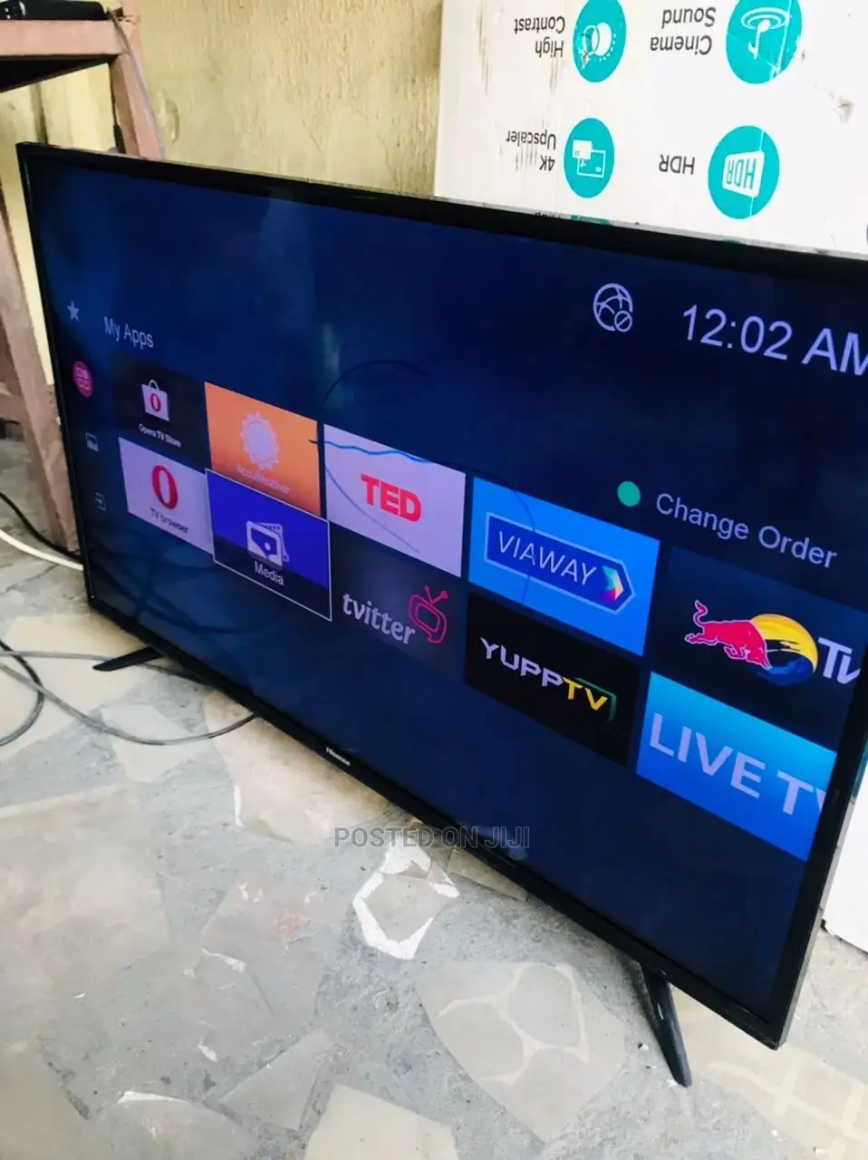 UK USED 40 Inches Hisense Smart TV 4k HDR