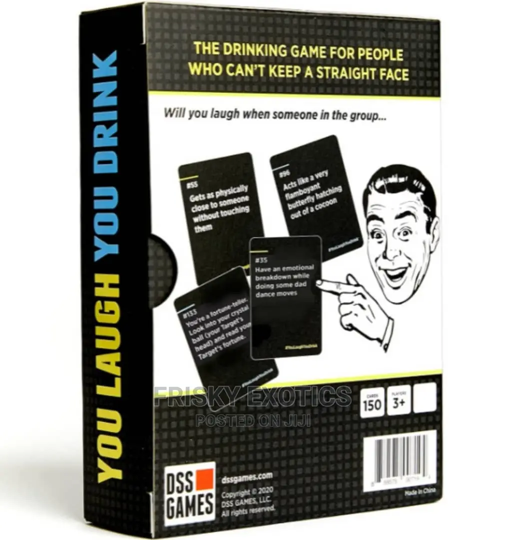 You Laugh You Drink Adult Card Games