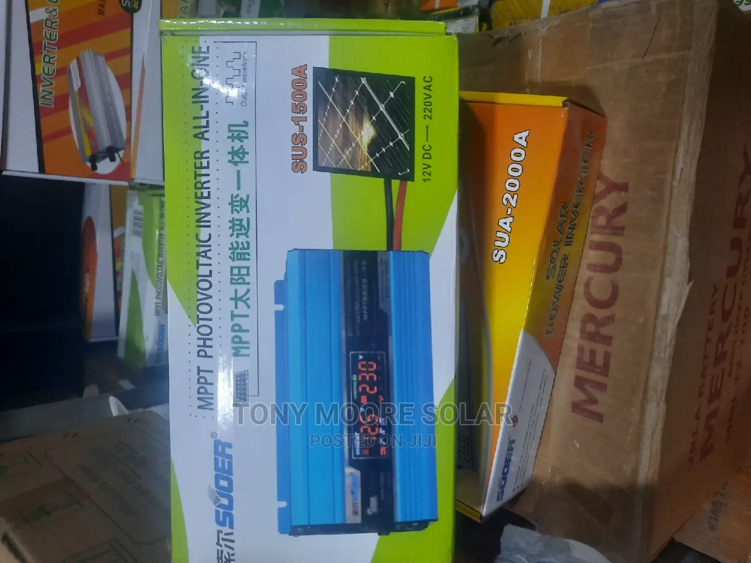 1500w Sooer Mppt Inverter All in One