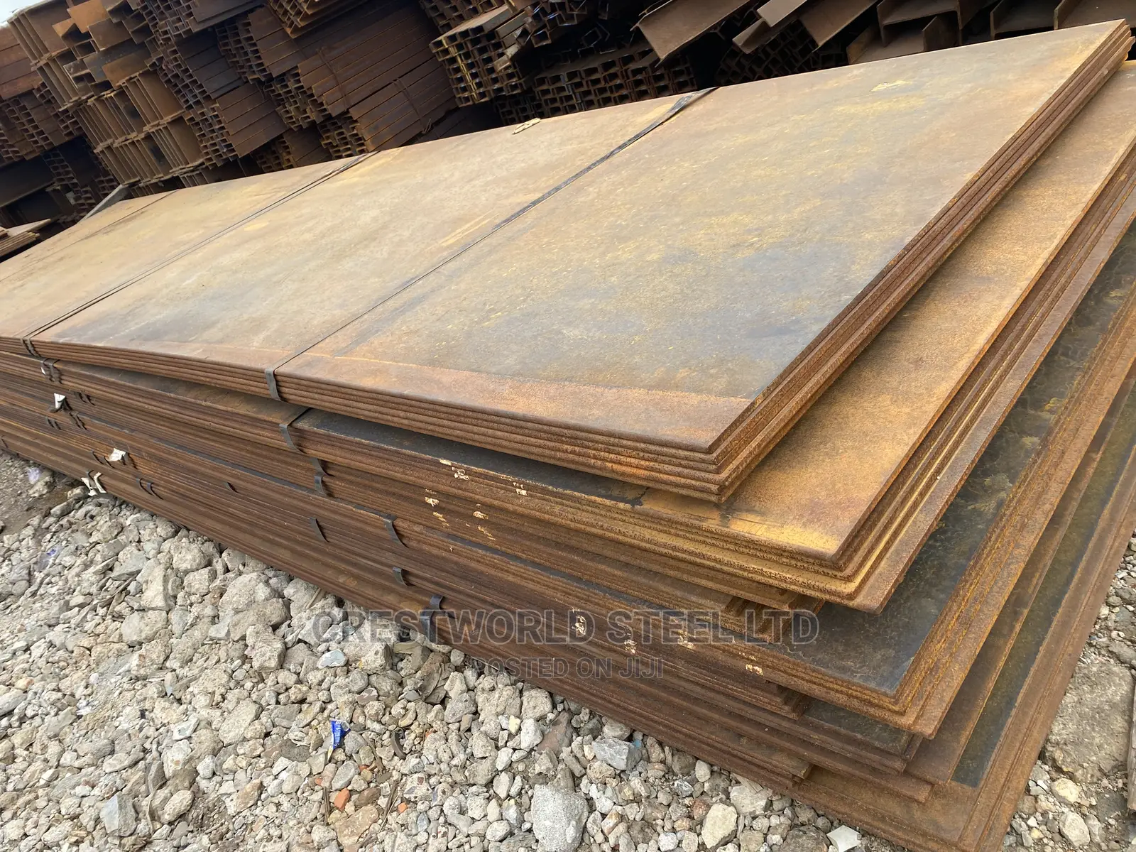 Metal Sheets and Universal Beams