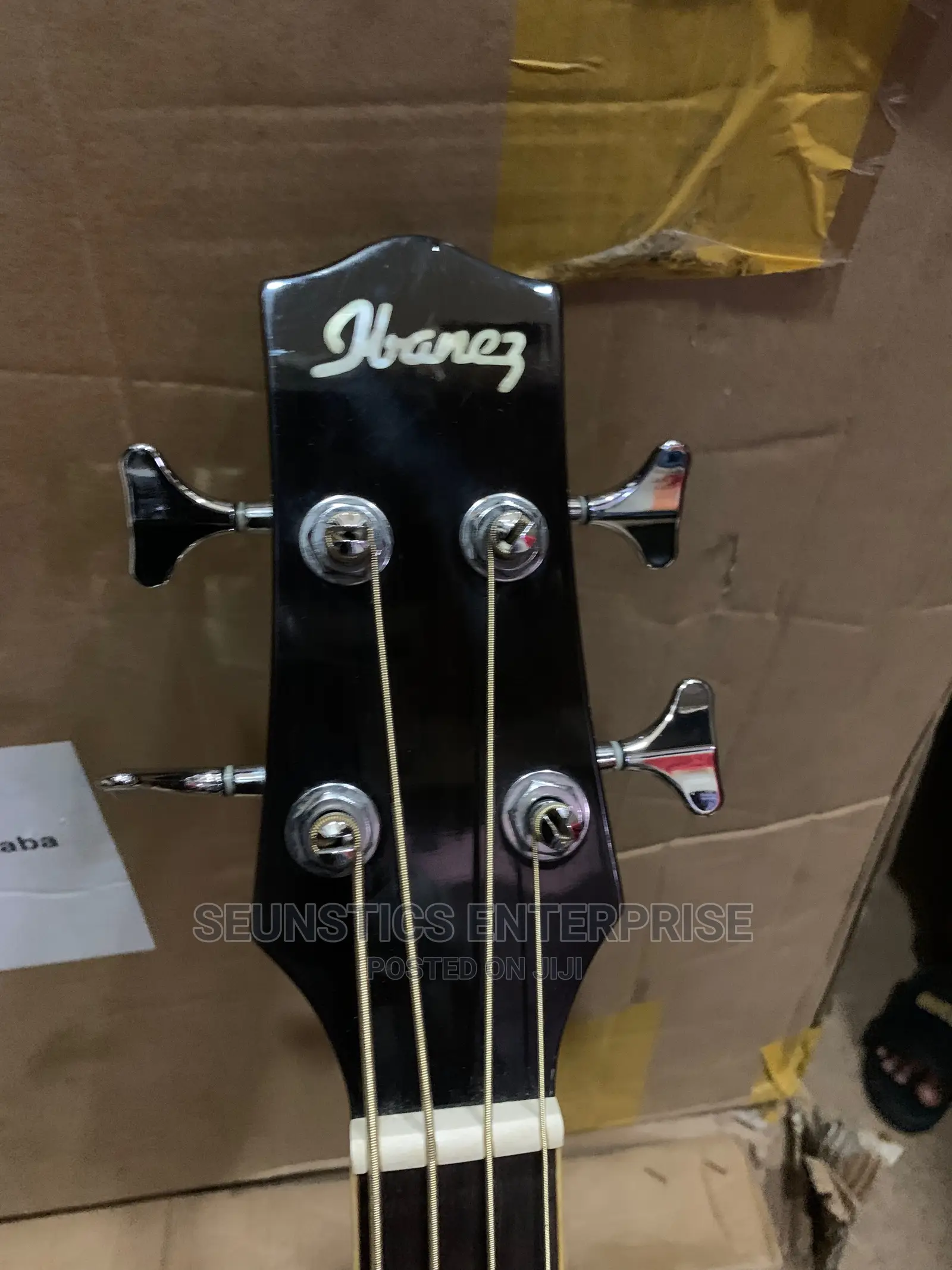 Quality Ibanez Four String Electro Acoustic Guitar