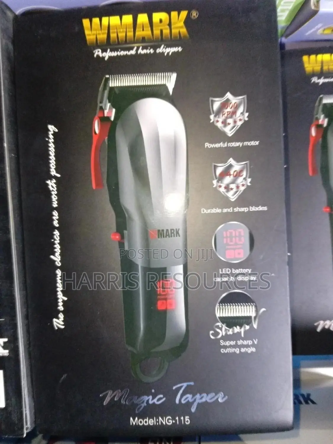 Wmark Rechargeable Cordless Clipper - NG 115