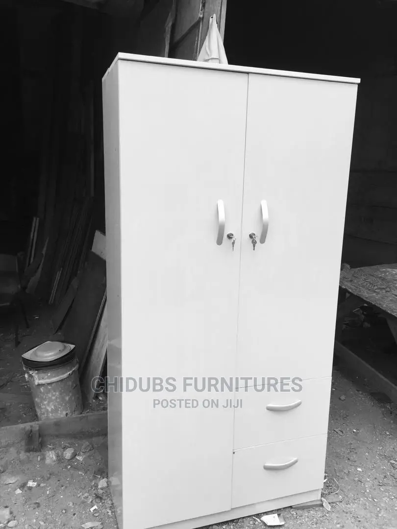 3ft by 6ft White Wardrobe